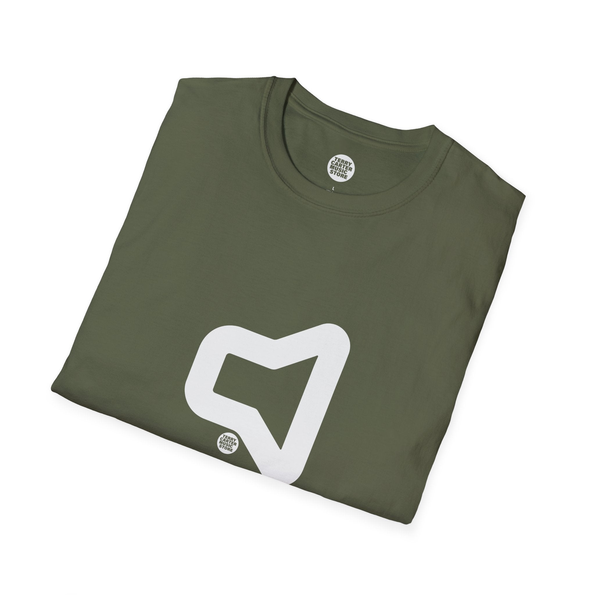 Speaker Icon T‑Shirt - White Logo