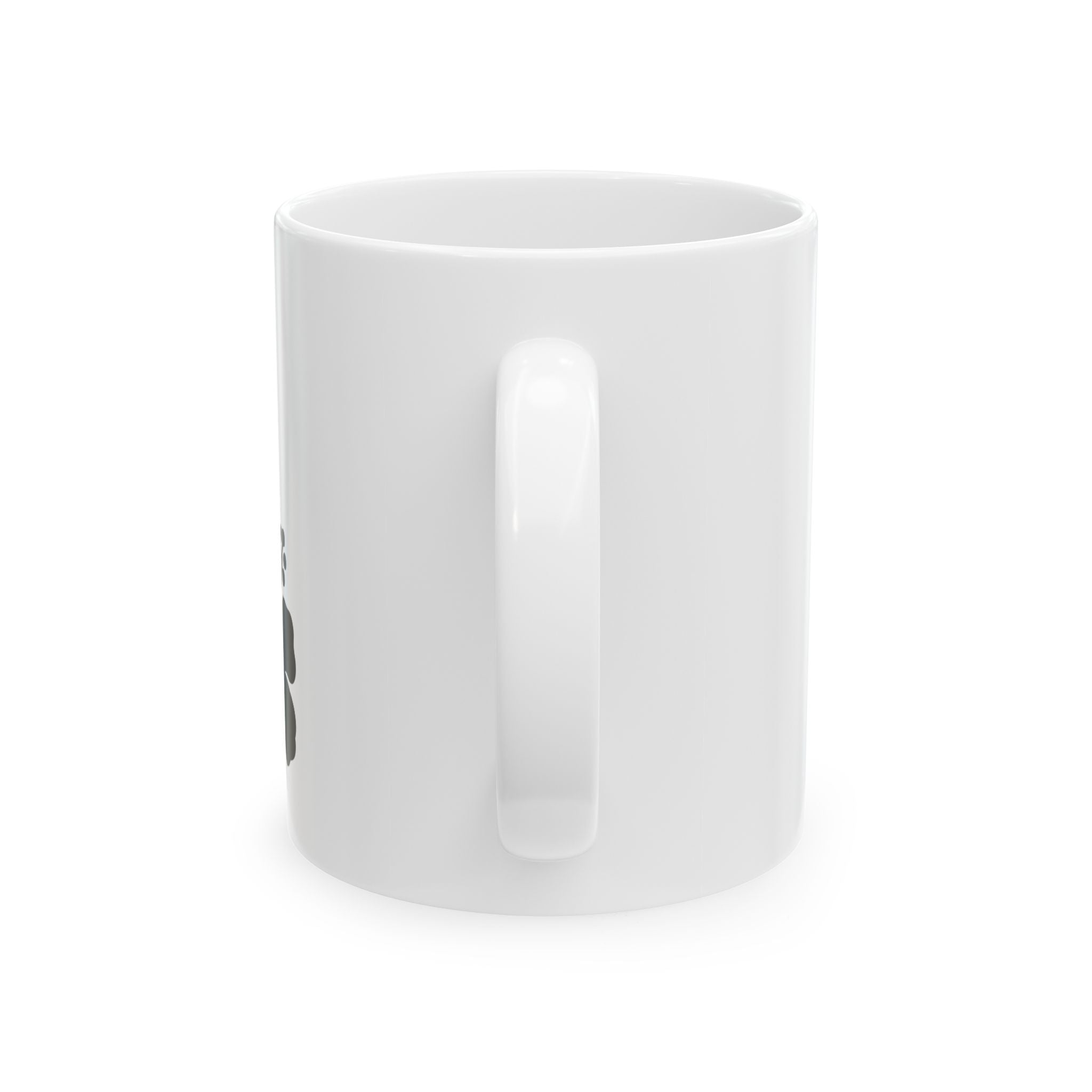 Ukulele Musician White Ceramic Mug with Hibiscus - 11oz & 15oz