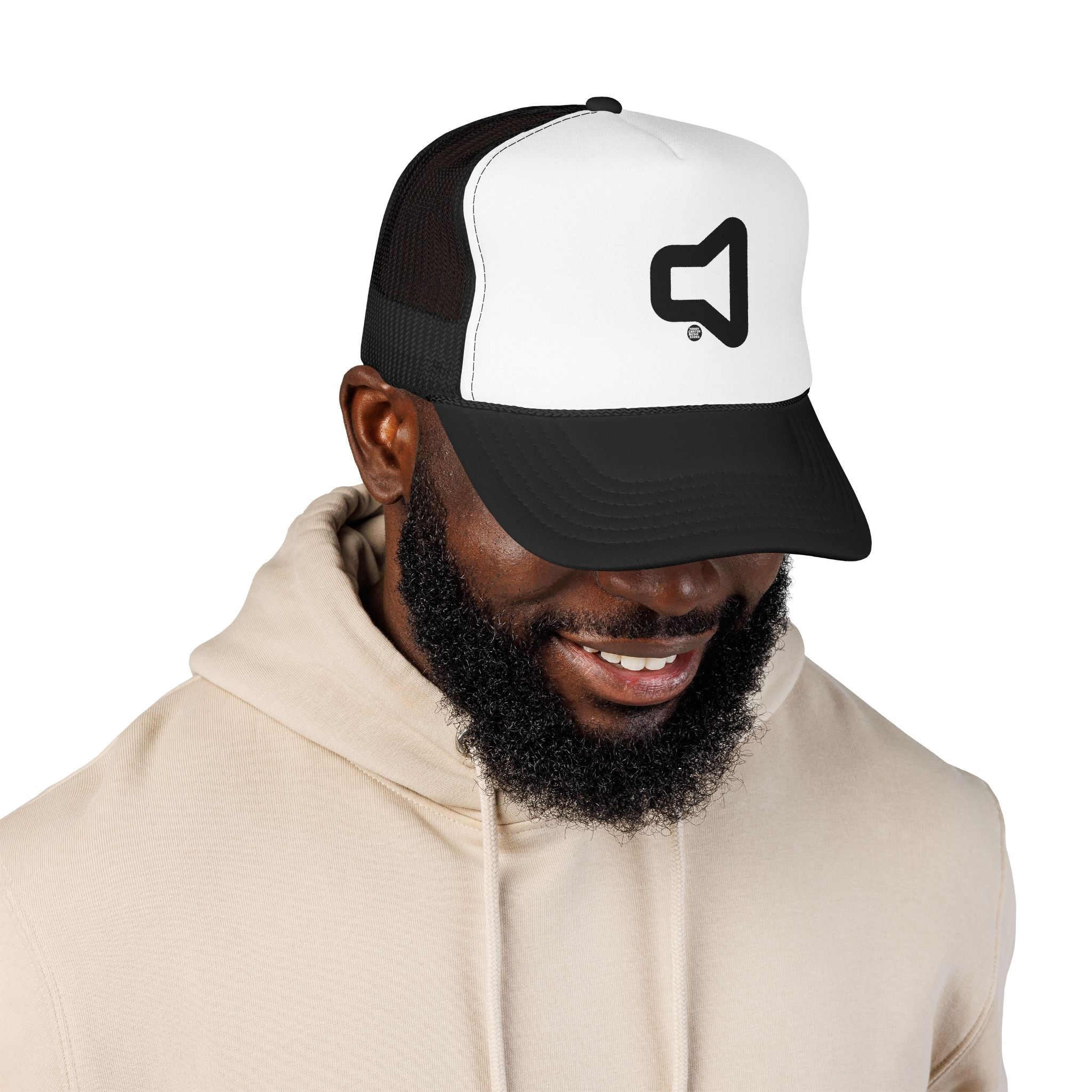 Speaker Icon Foam Trucker Hat