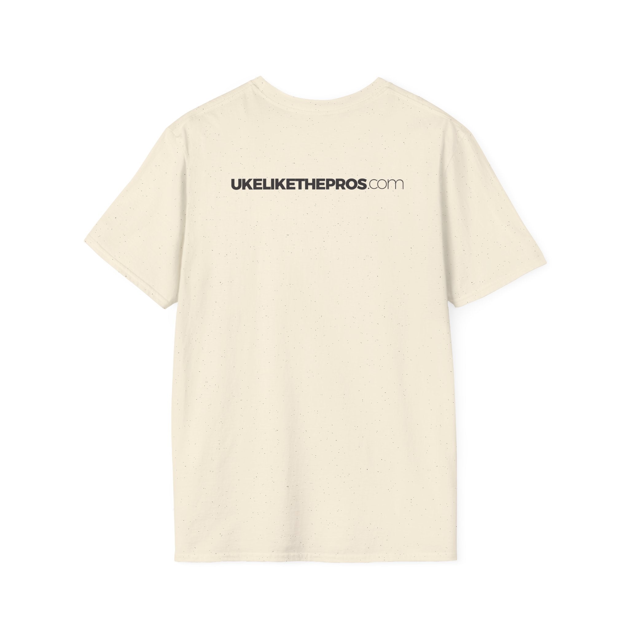 Uke Like The Pros T-Shirt - Black Logo