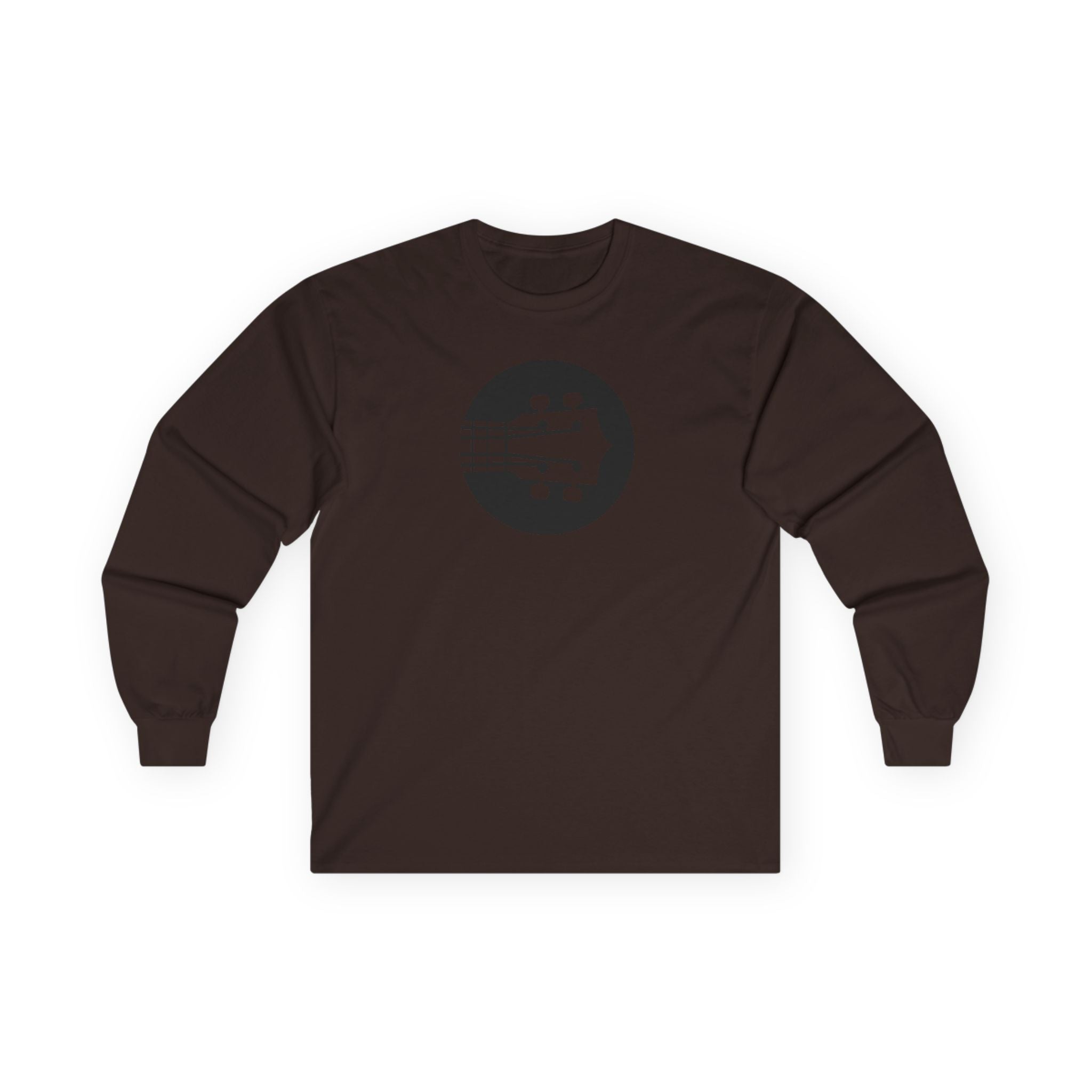 Uke Like The Pros Long Sleeve T-Shirt - Black Logo - Terry Carter