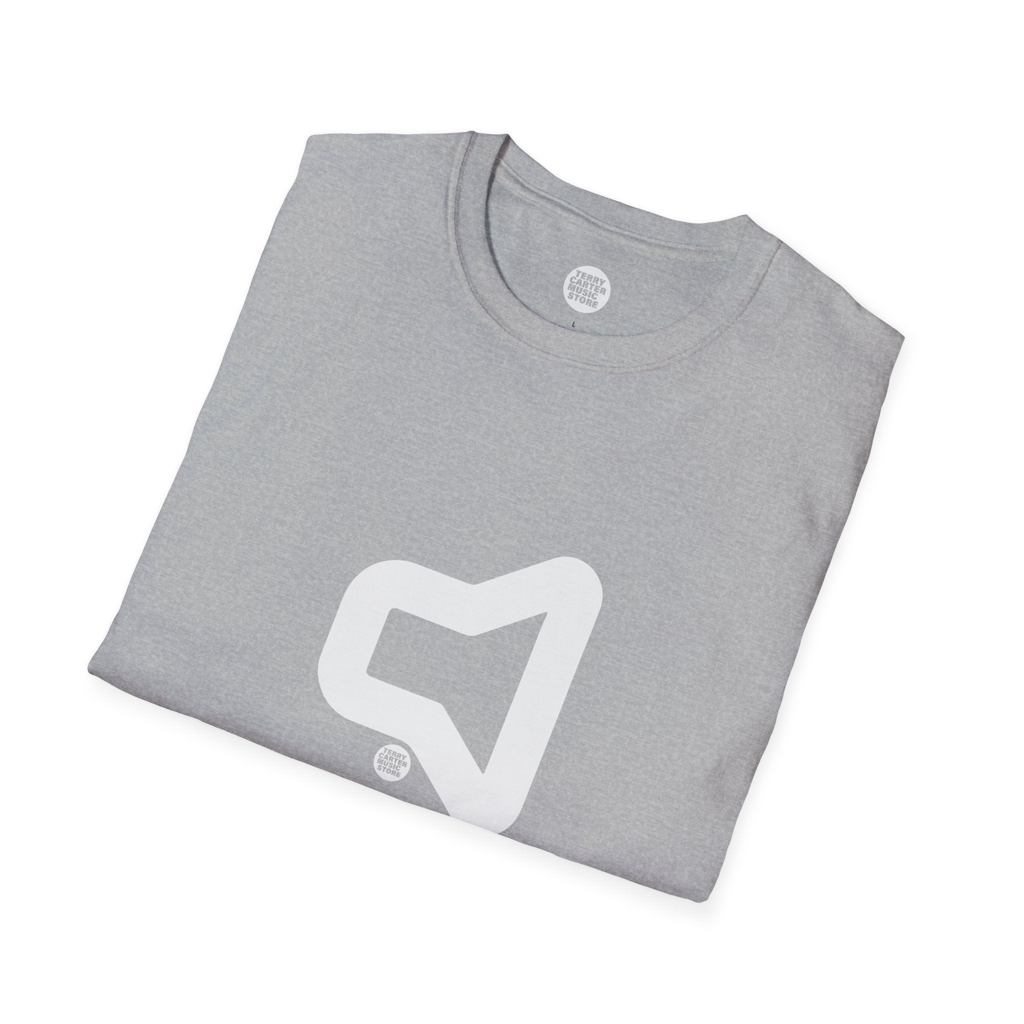Speaker Icon T‑Shirt - White Logo
