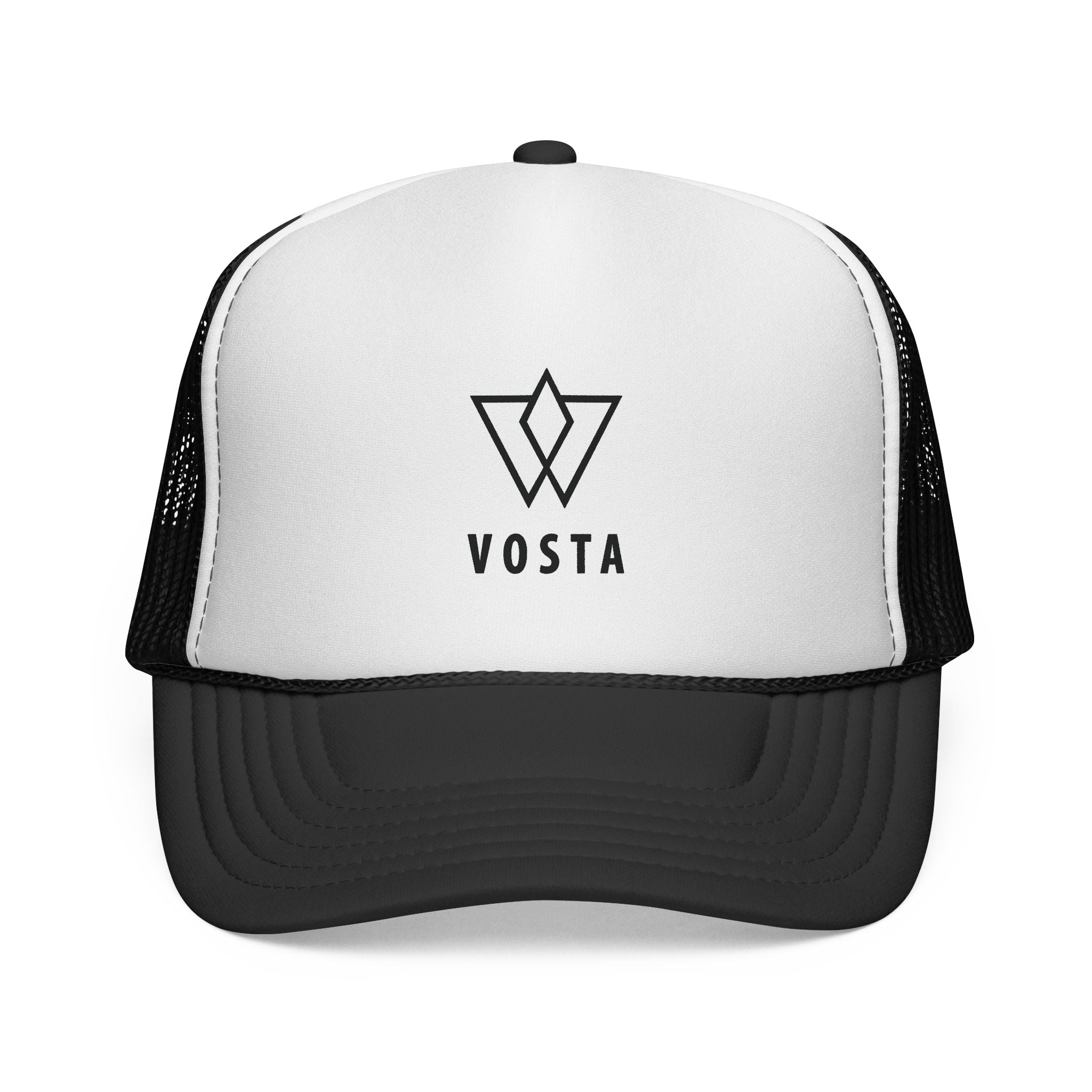 Vosta Trucker Cap — Black Logo