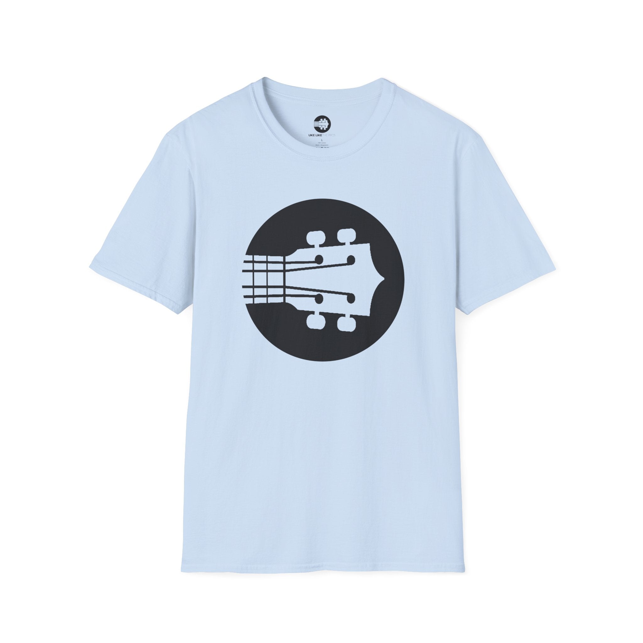 Uke Like The Pros T-Shirt - Black Logo
