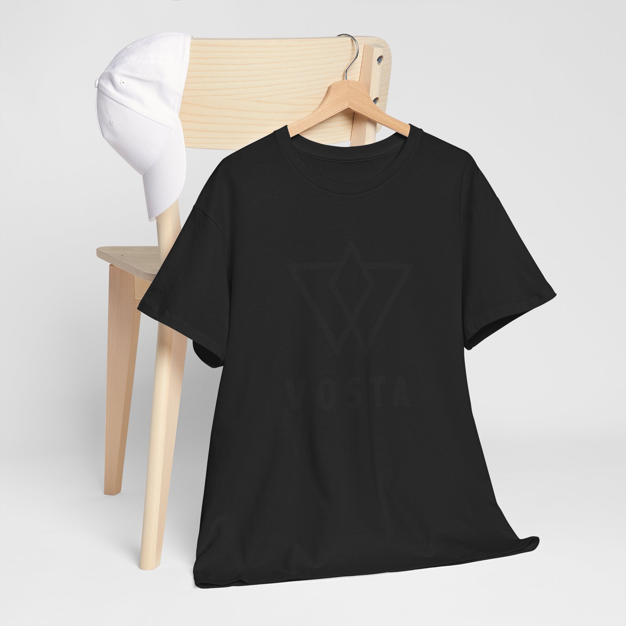 Vosta Minimal Logo T-Shirt - Black Logo