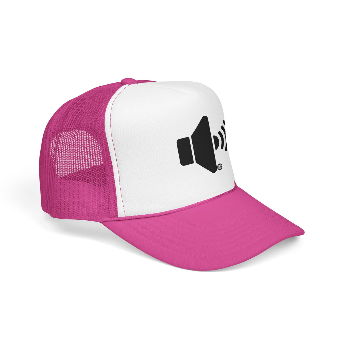 Sound On Speaker Icon Foam Trucker Hat