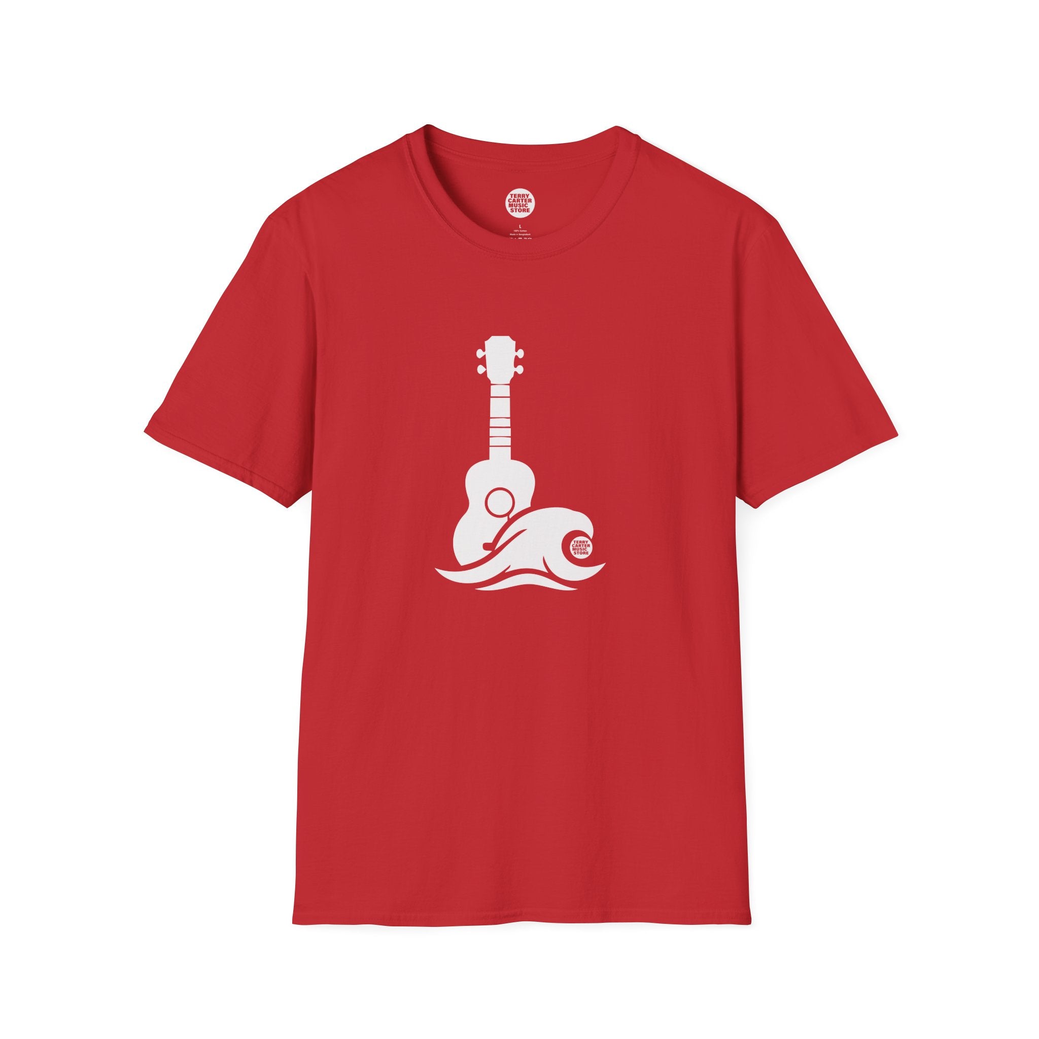 Ukulele Musician T‑Shirt - White Logo