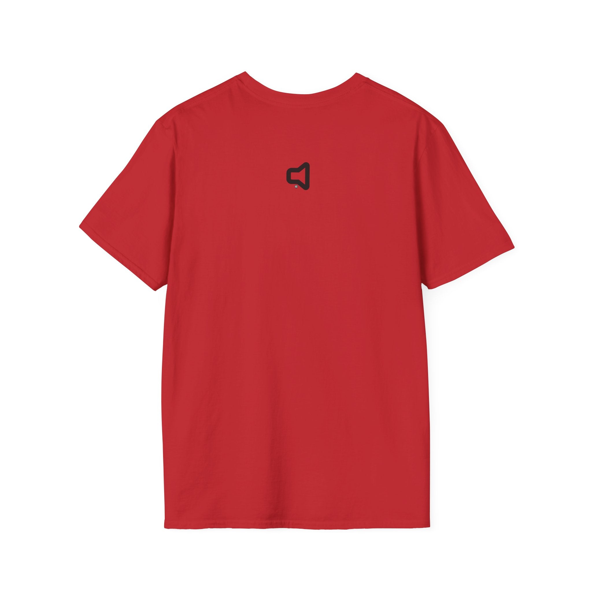 Speaker Icon T‑Shirt - Black Logo