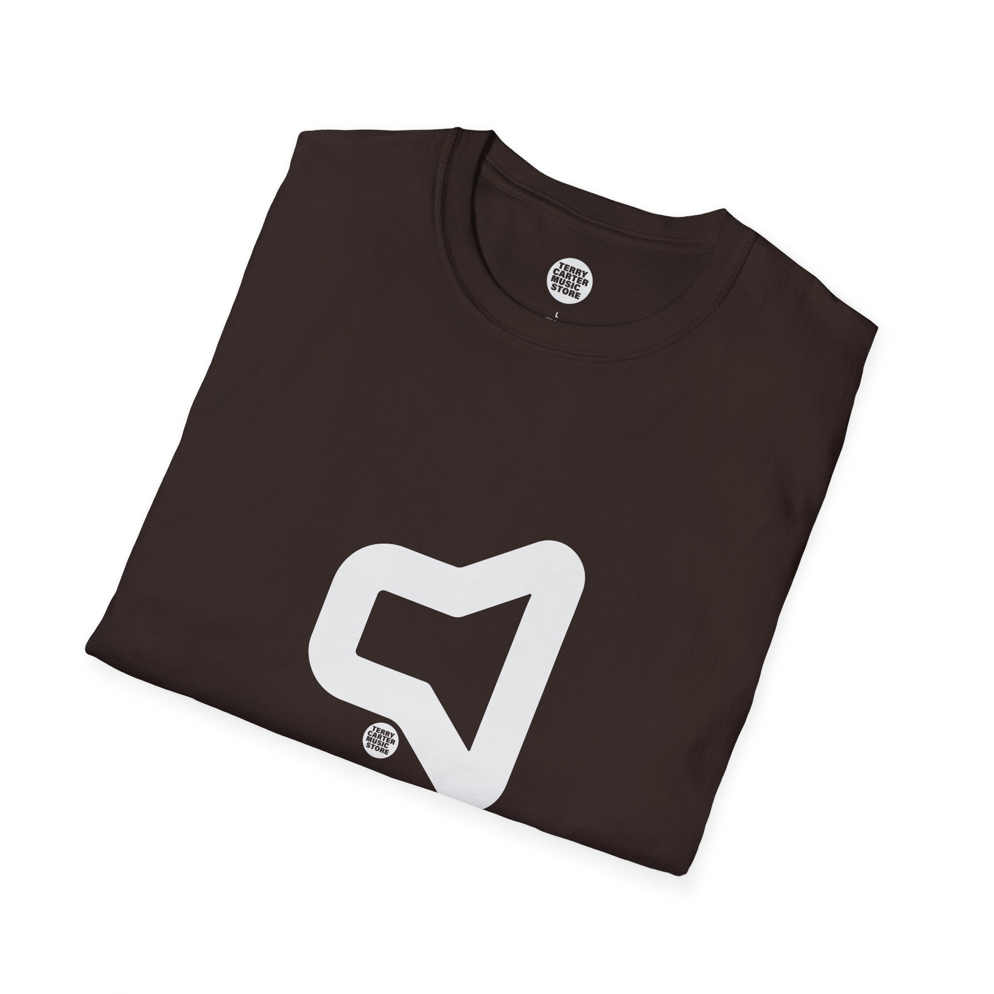 Speaker Icon T‑Shirt - White Logo