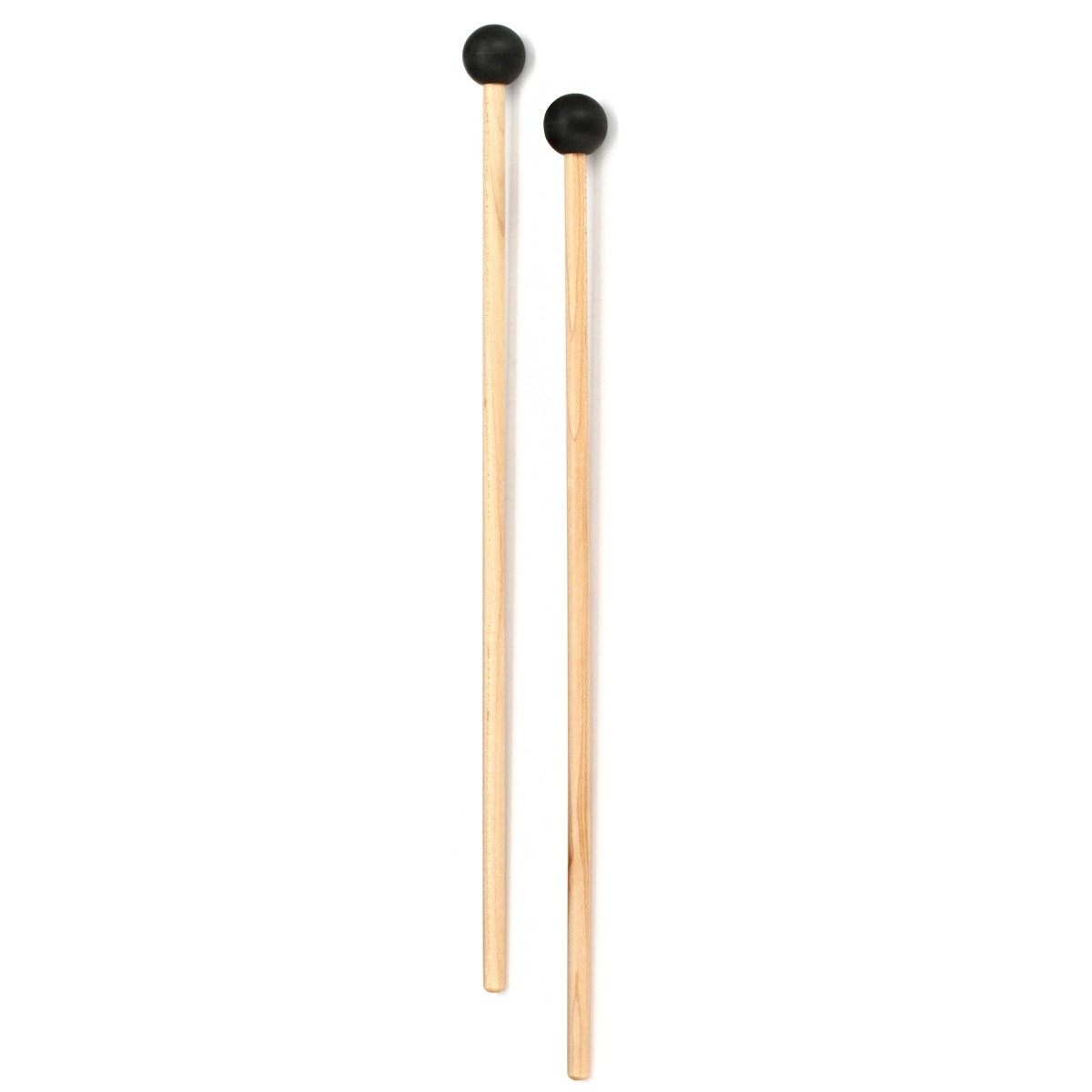 CB Percussion 703 medium soft brown unwound mallets with wooden handles