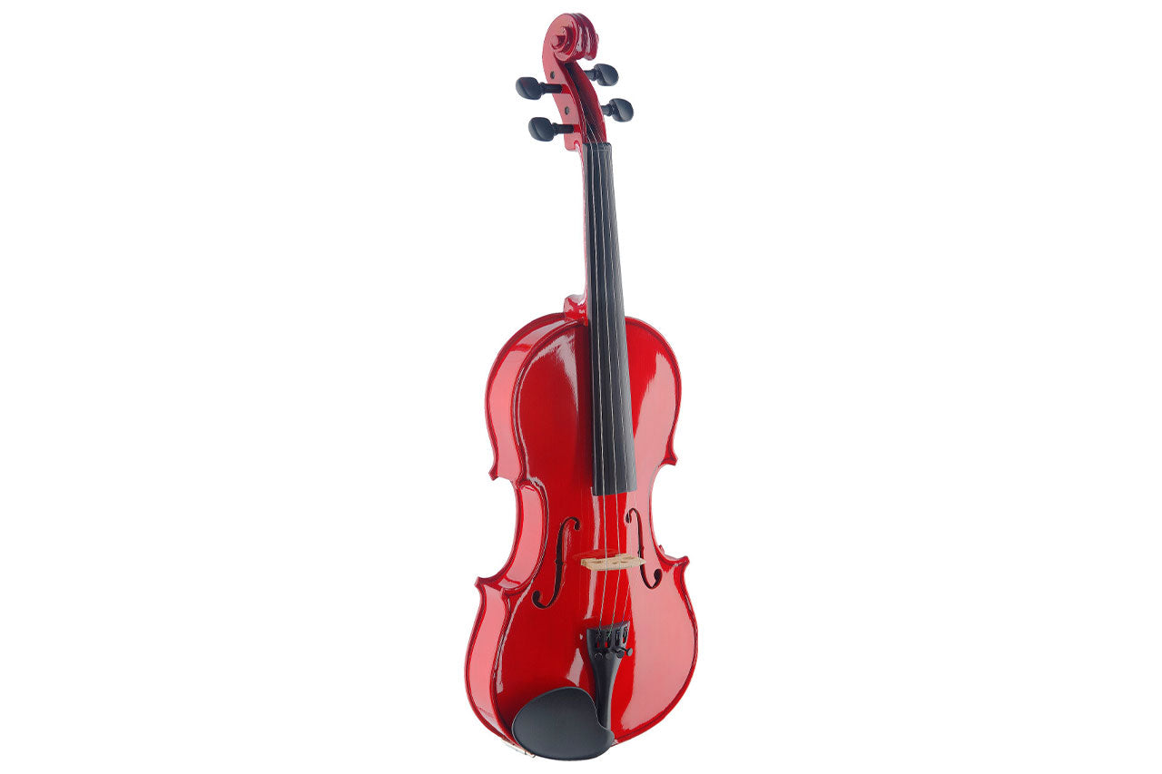 Stagg 4/4 Solid Spruce & Maple Red Violin