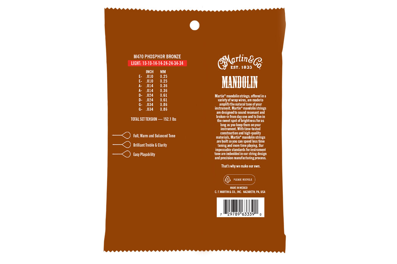 Martin Medium Mandolin Strings