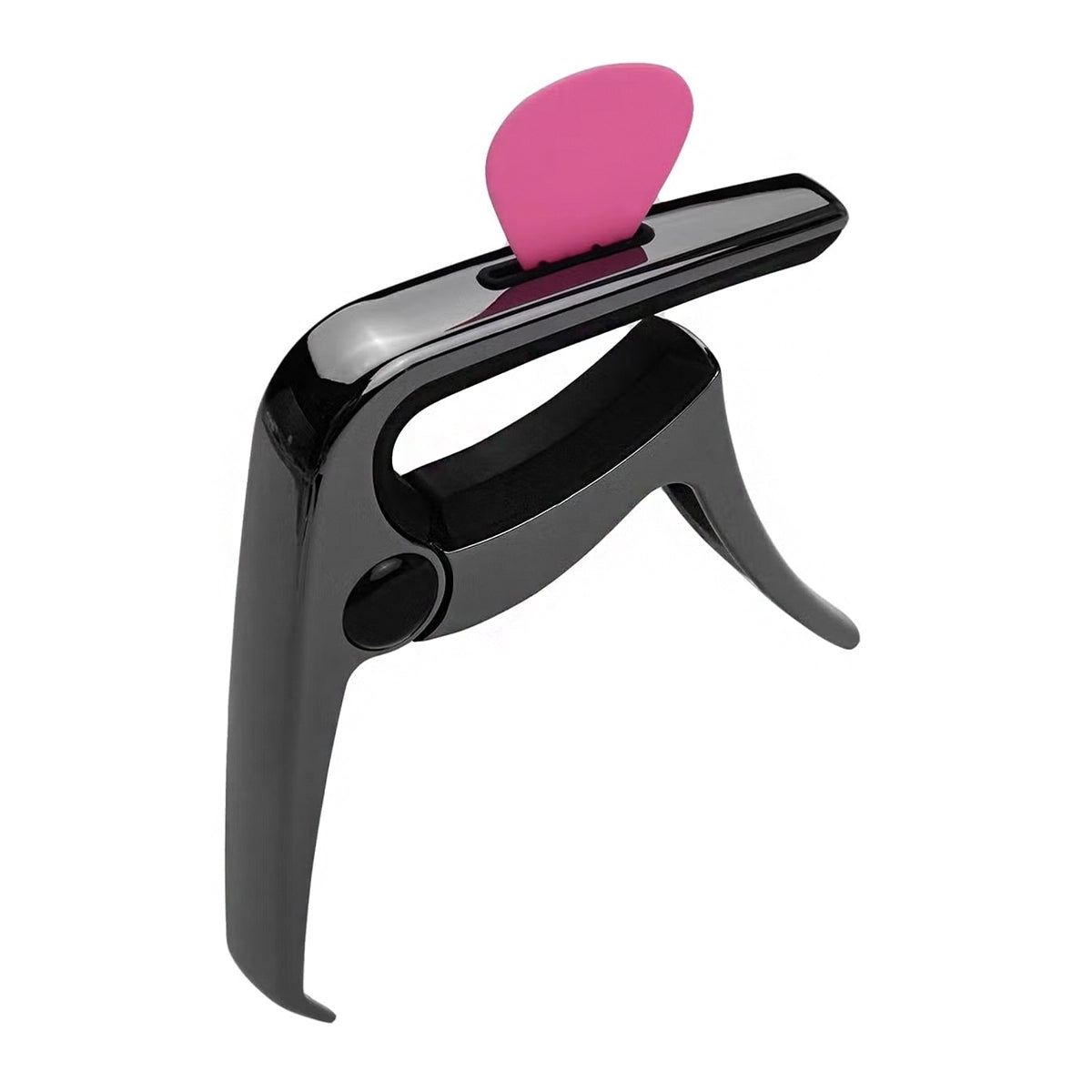 TC-02 Multifunctional Zinc Alloy Guitar Capo - Black