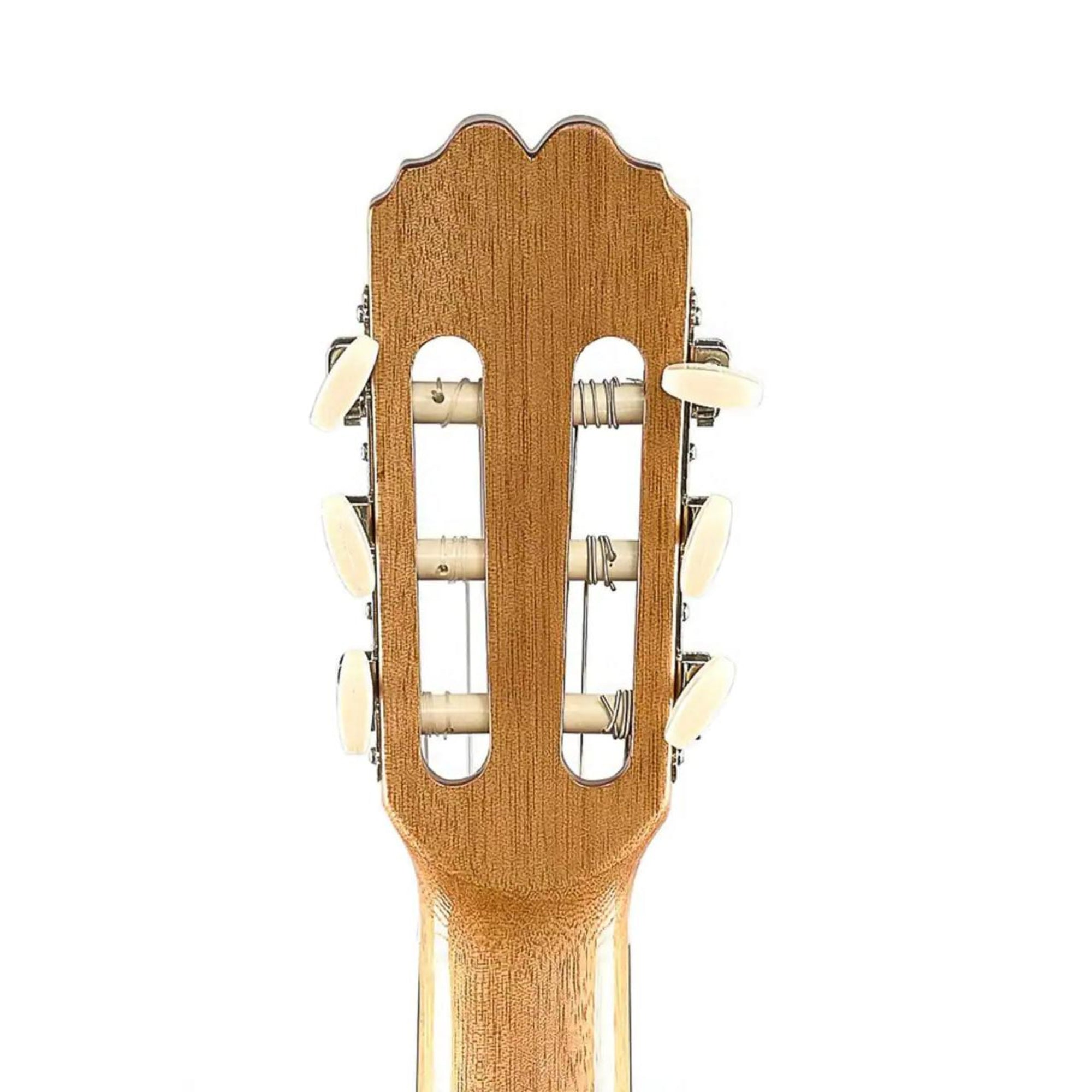 back of the slotted headstock