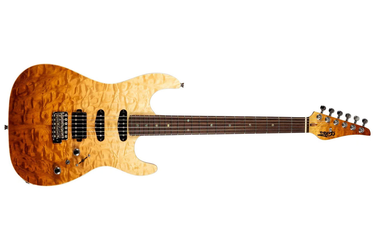 Jet JS-45 FIREBURST Stratocaster Electric Guitar