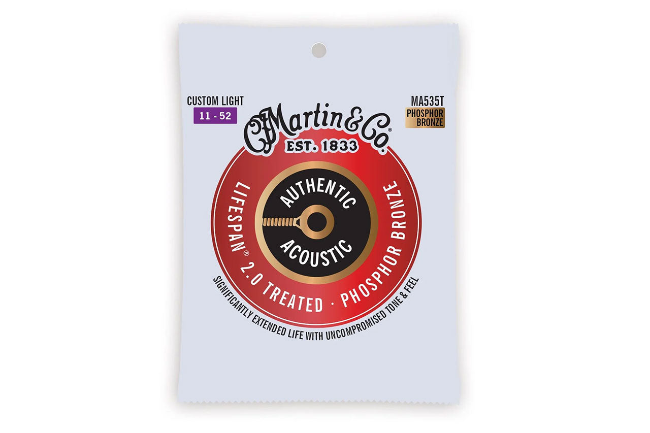 Martin Custom Light Phosphor Bronze Guitar Strings