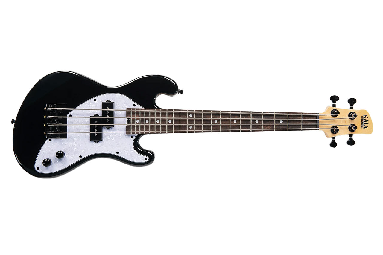 Kala UBASS-SB-BK-PRL-FS Jet Black Fretted U•BASS