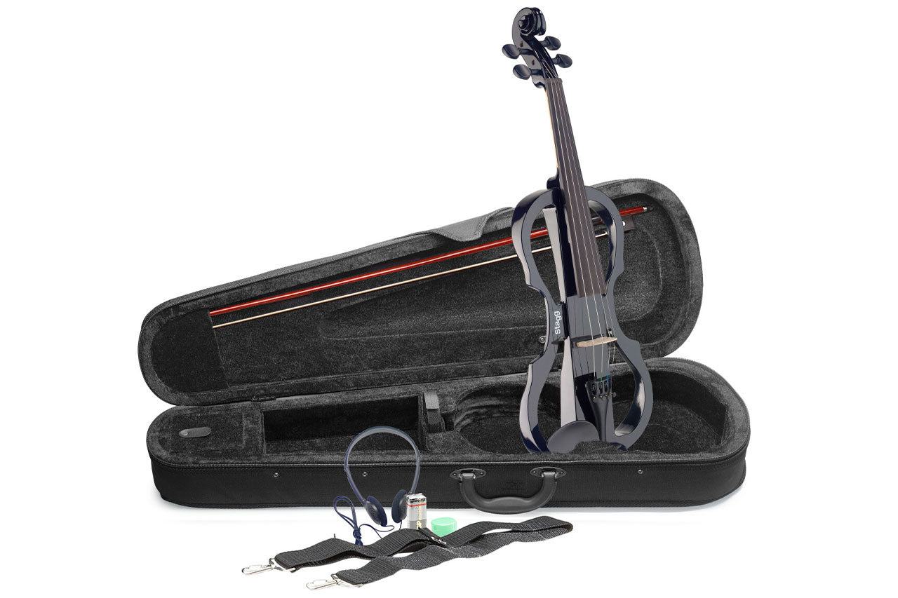 Stagg 4/4 Black Electric Violin