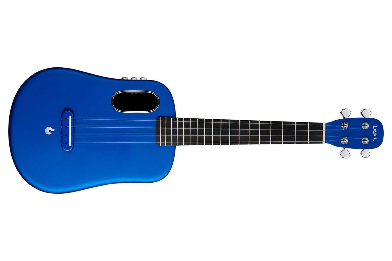 Lava U Blue Acoustic-Electric Tenor Ukulele