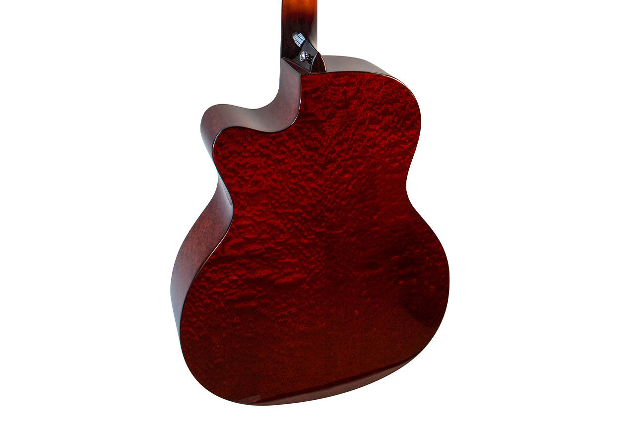 Mérida REDFOX-EQ Auditorium Guitar