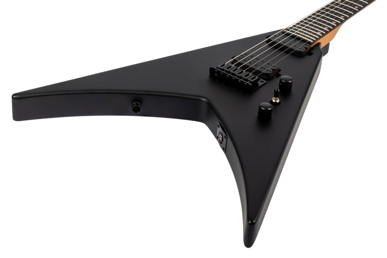 Spira V-400 MBK Black Flying V Electric Guitar