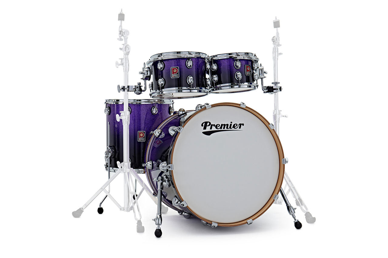 Premier Genista Maple Shell Drum Pack - Purple