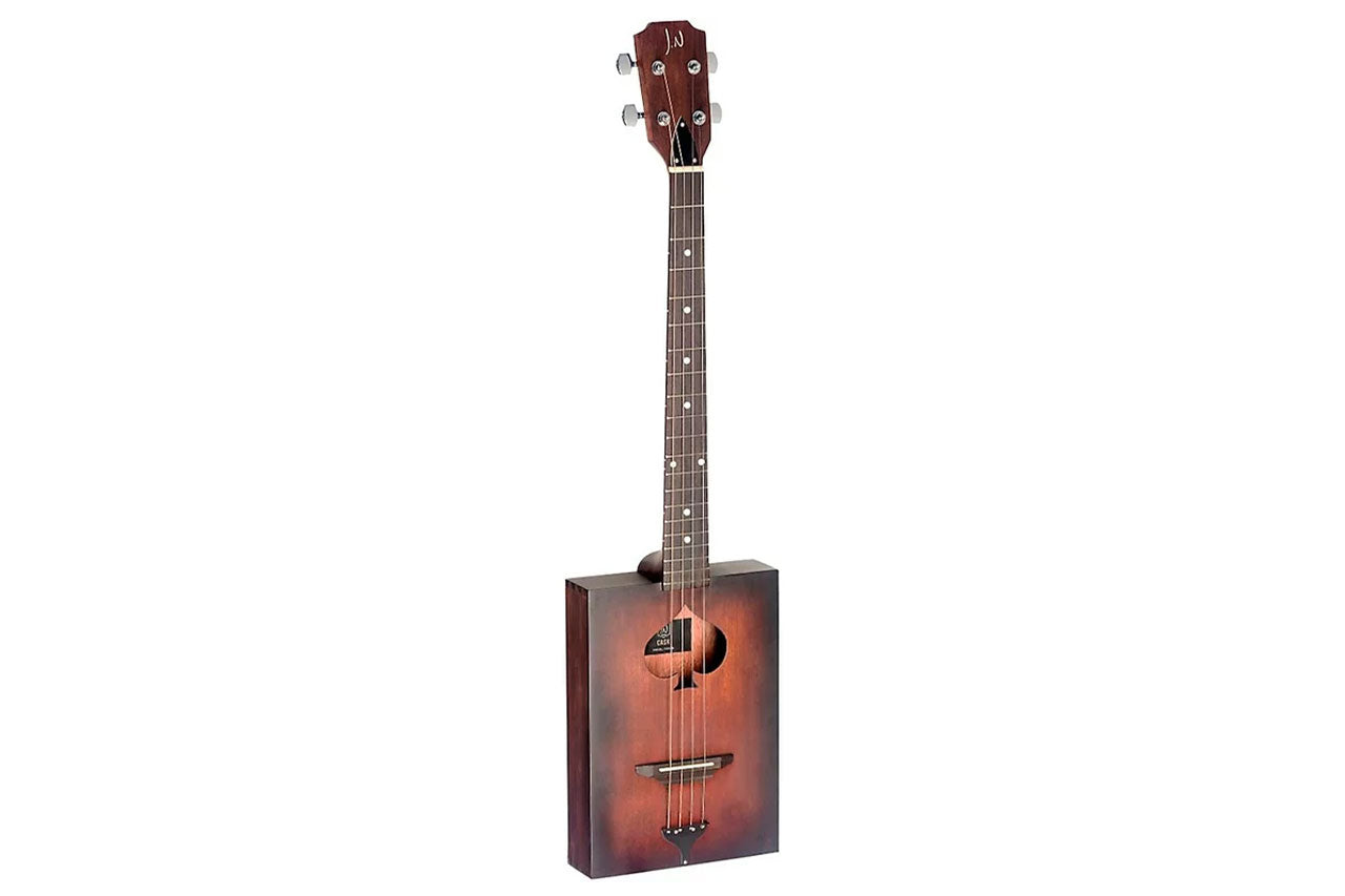 J.N Guitars Spruce Cigar Box Acoustic Guitar