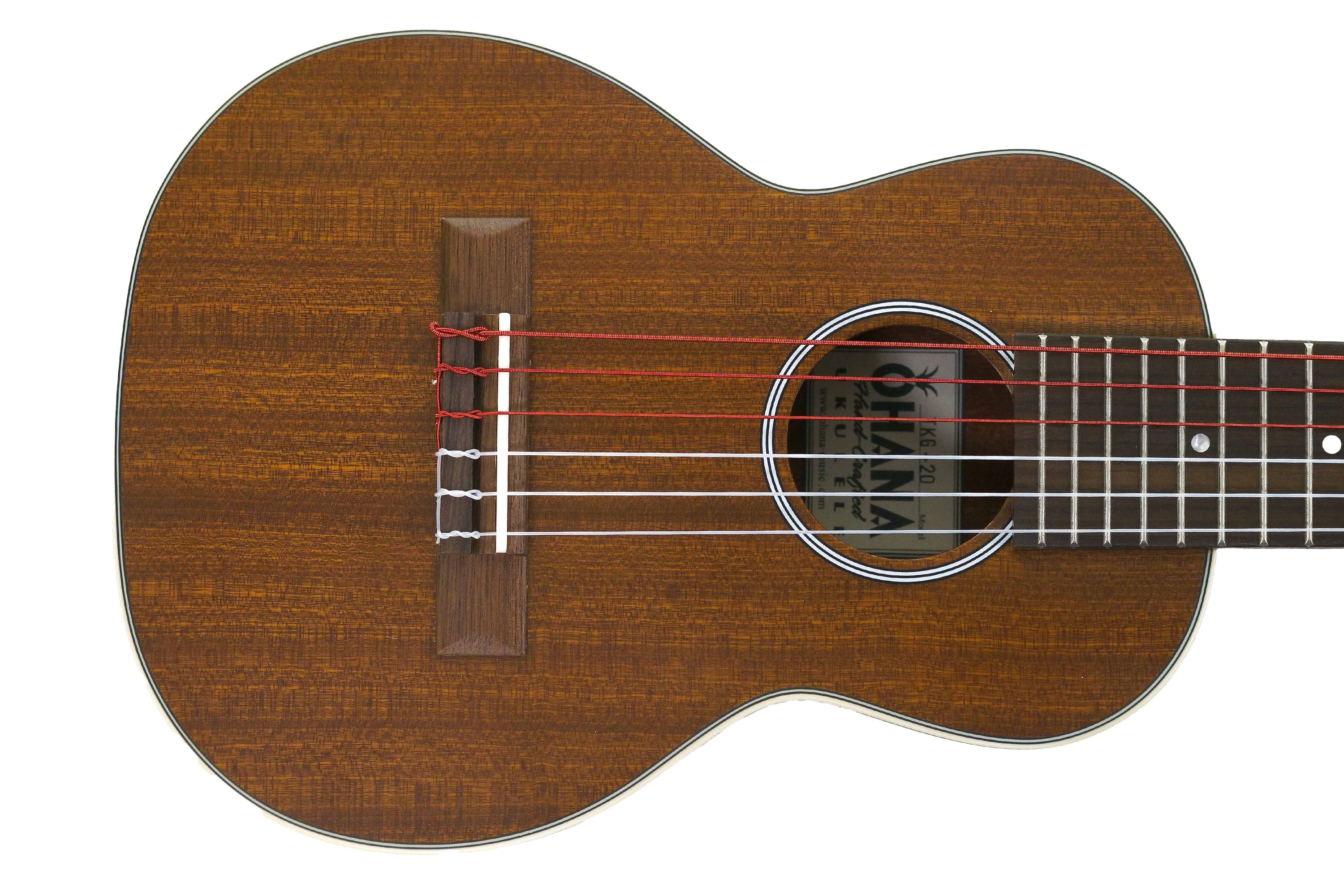 Ohana TKG-20 Mahogany Mini-Guitar - E to E Tuning