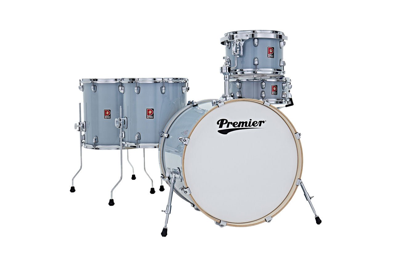 Premier Artist 22" Steel Grey Shell Drum Pack