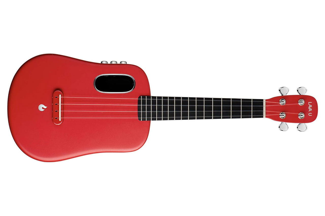 Lava U Red Acoustic-Electric Concert Ukulele