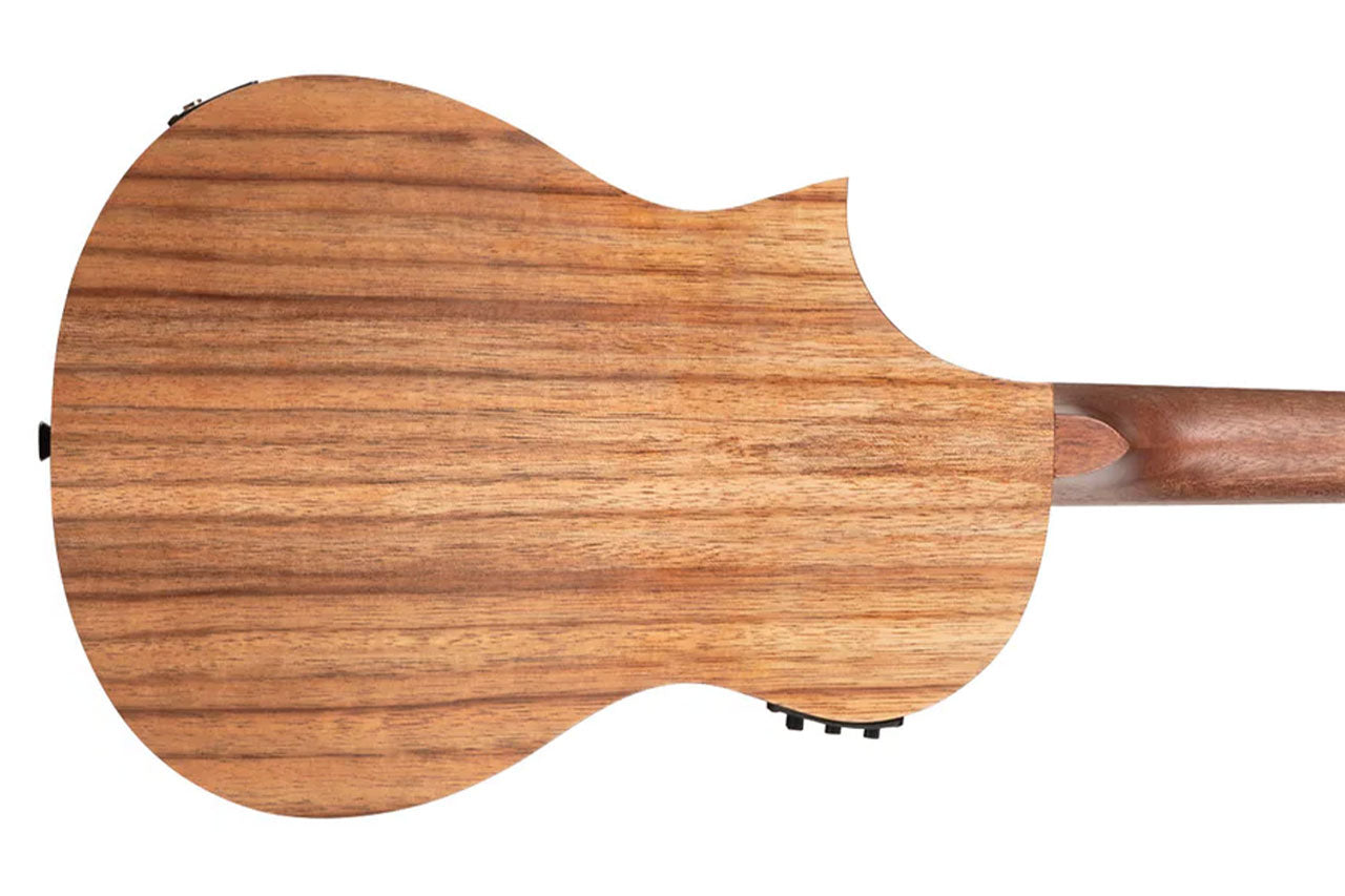 Kala TK-B-CE Teak Tri-Top Baritone Ukulele