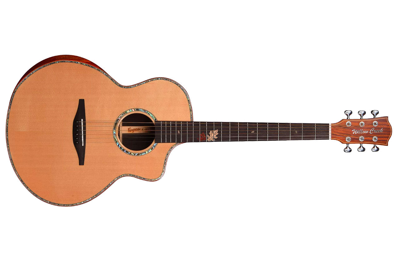 Willow Creek FX-PD90Y Bolivian Deluxe Dreadnought Guitar