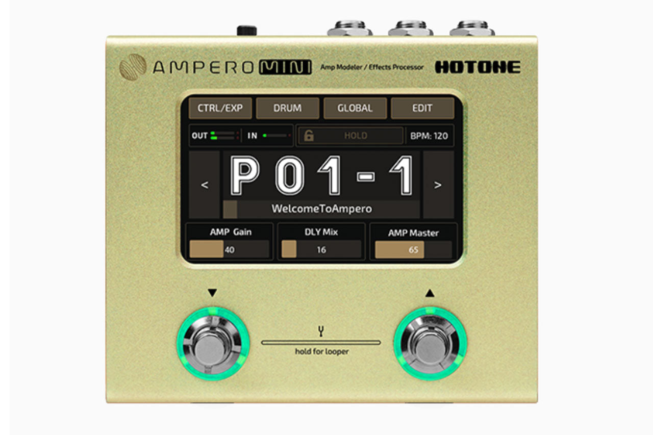 Hotone Ampero Mini Guitar Pedal