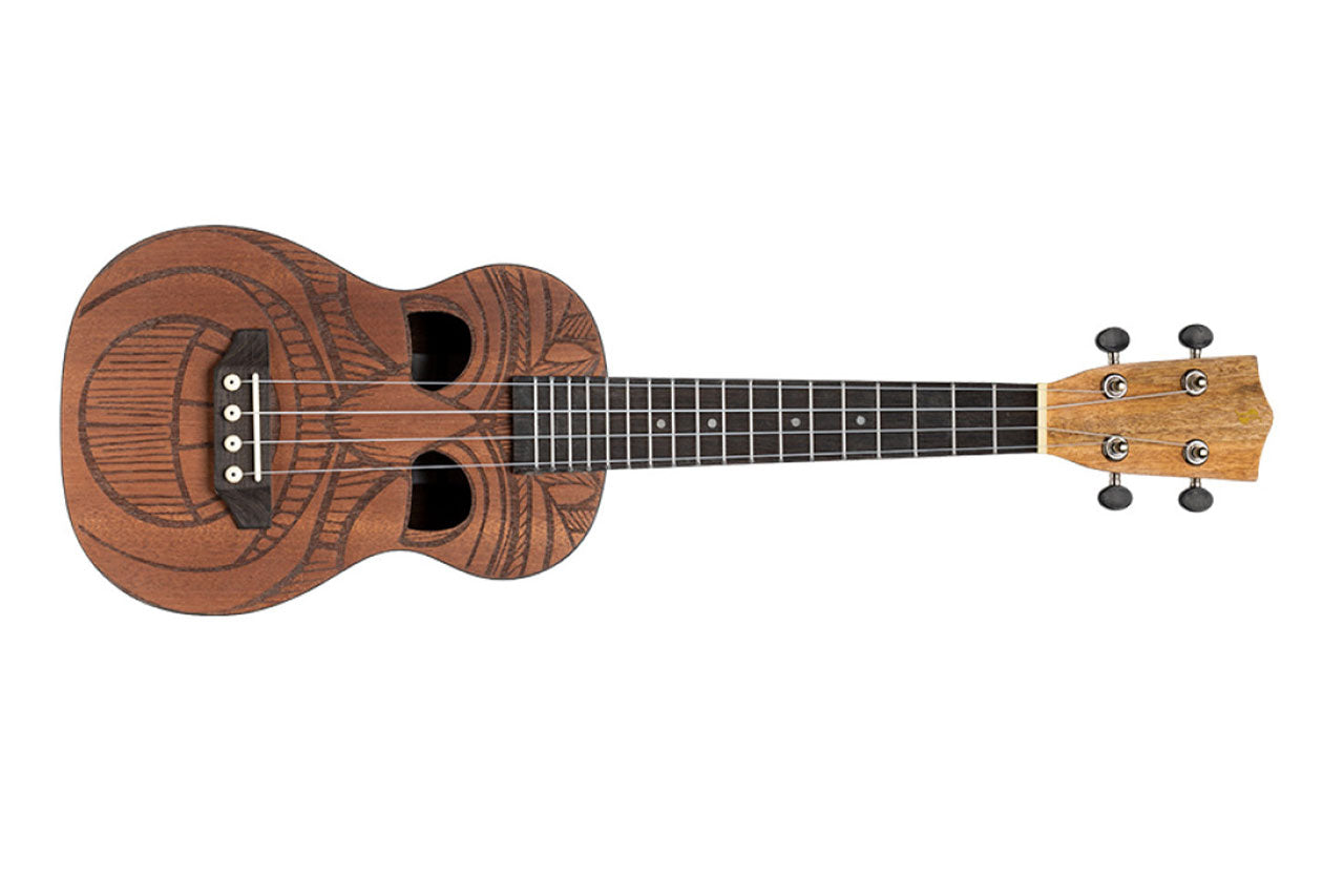 Stagg Sapele Tiki Series Concert Ukulele