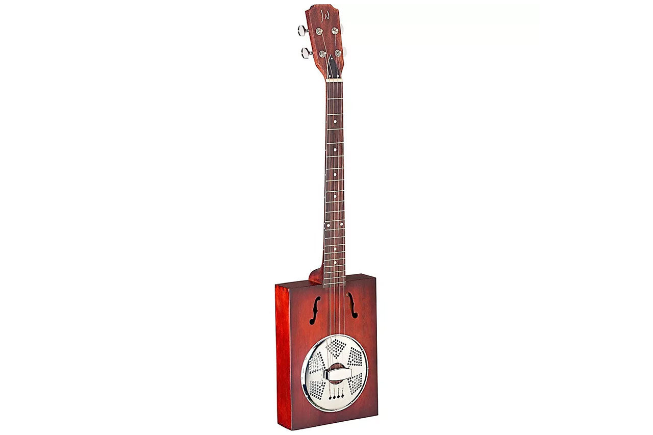 J.N Guitars Cigar Box Resonator Acoustic Electric Guitar 