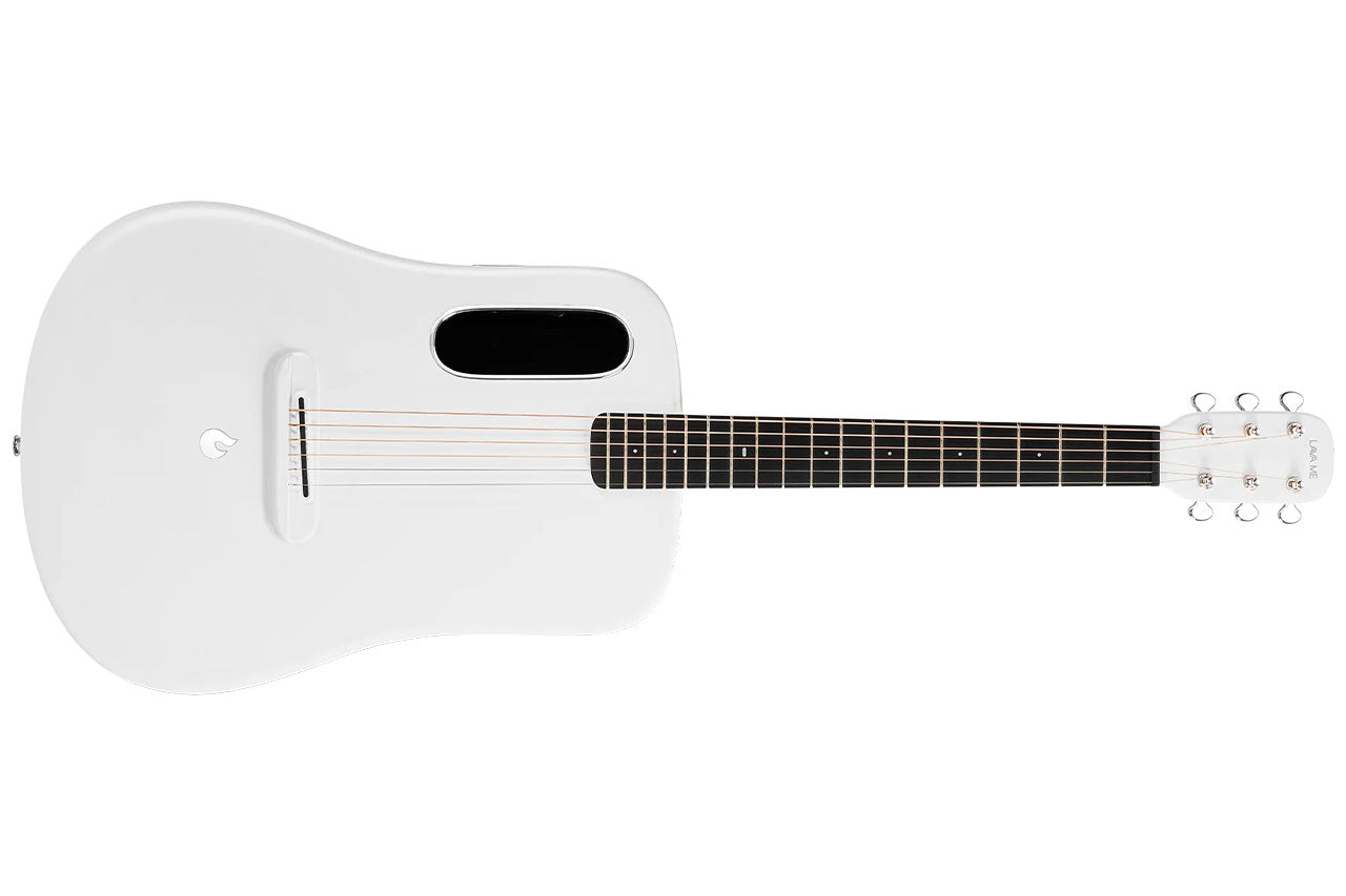 Lava Me 3 White Acoustic-Electric Guitar