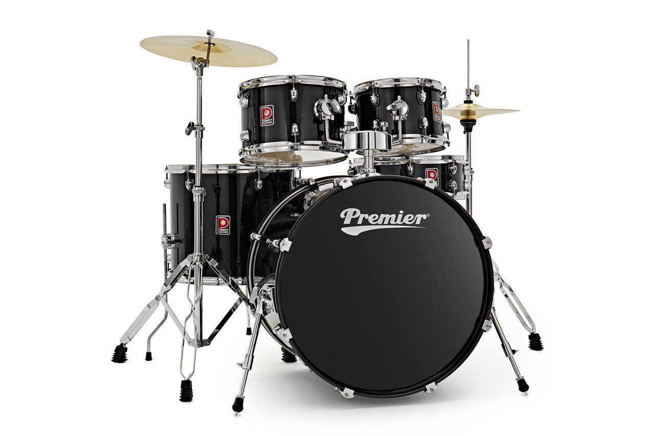 Premier Revolution 22" Black Drum Kit