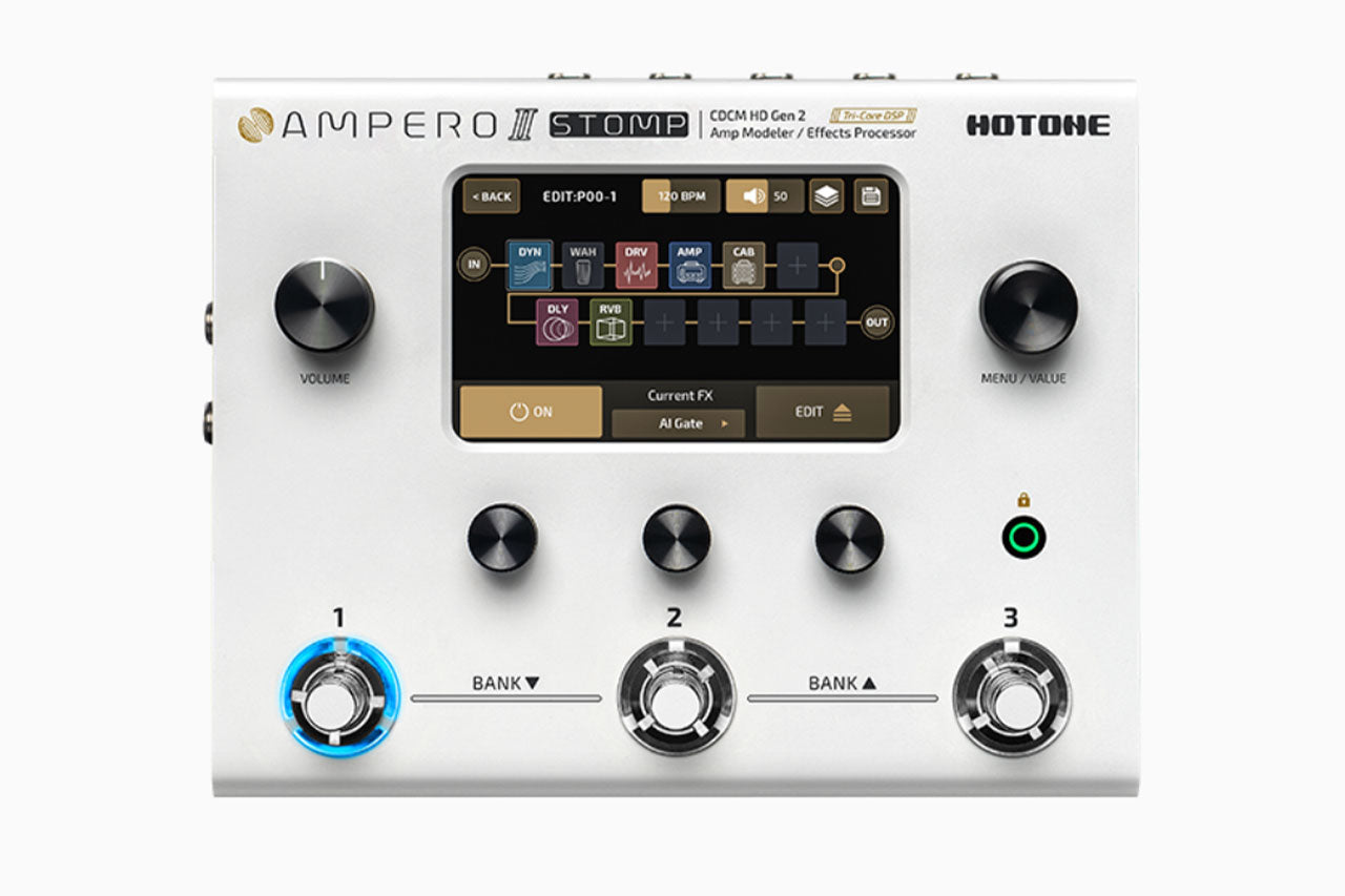 Hotone Ampero II Stomp Effects Processor