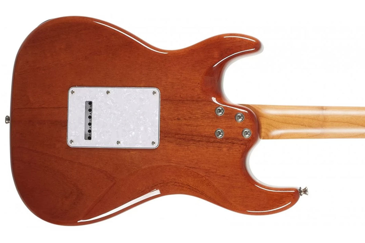 Jet JS-600 TRS Transparent Red Stratocaster Electric Guitar