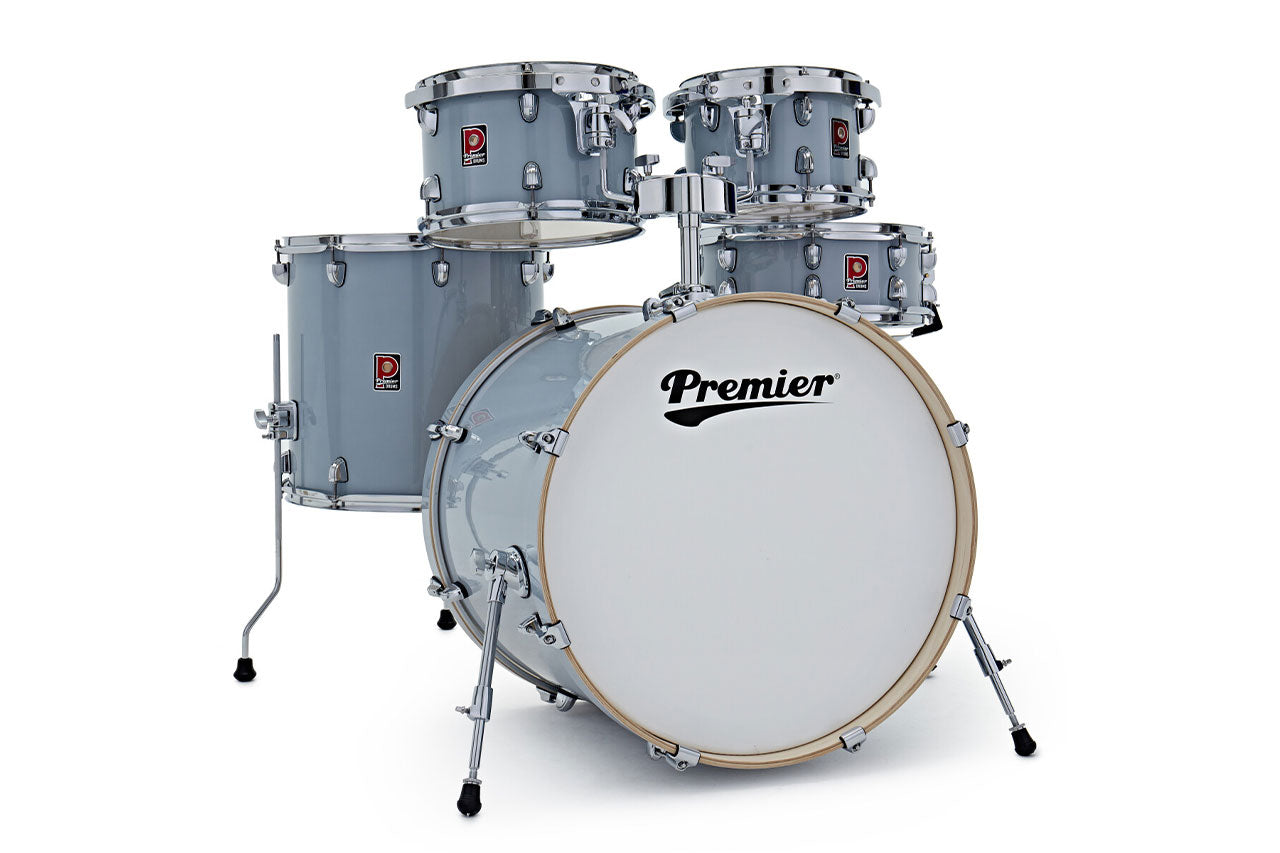 Premier artist 22" Steel Grey Shell Drum Pack