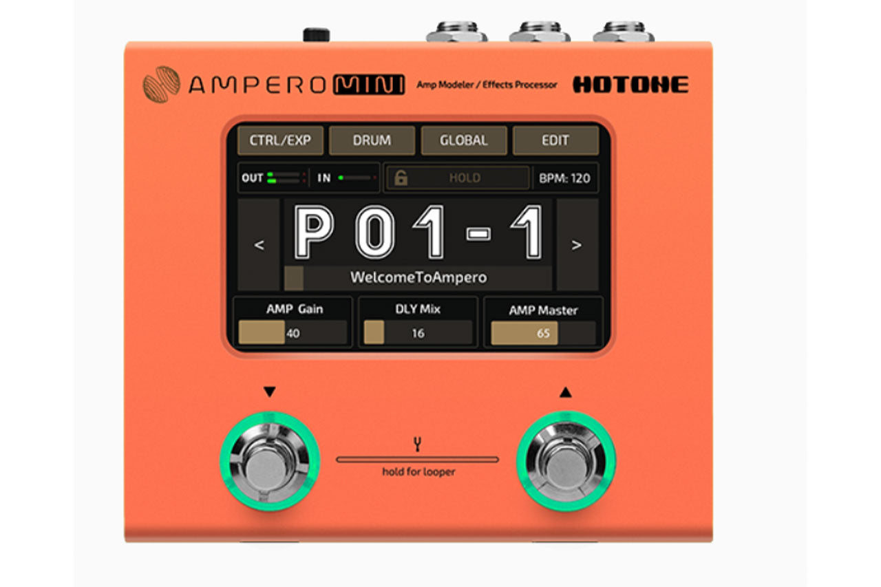 Hotone Ampero Mini Guitar Pedal