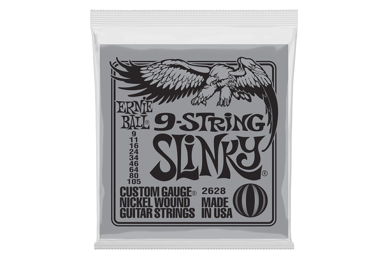 Ernie Ball 9-String Slinky Electric Guitar Strings