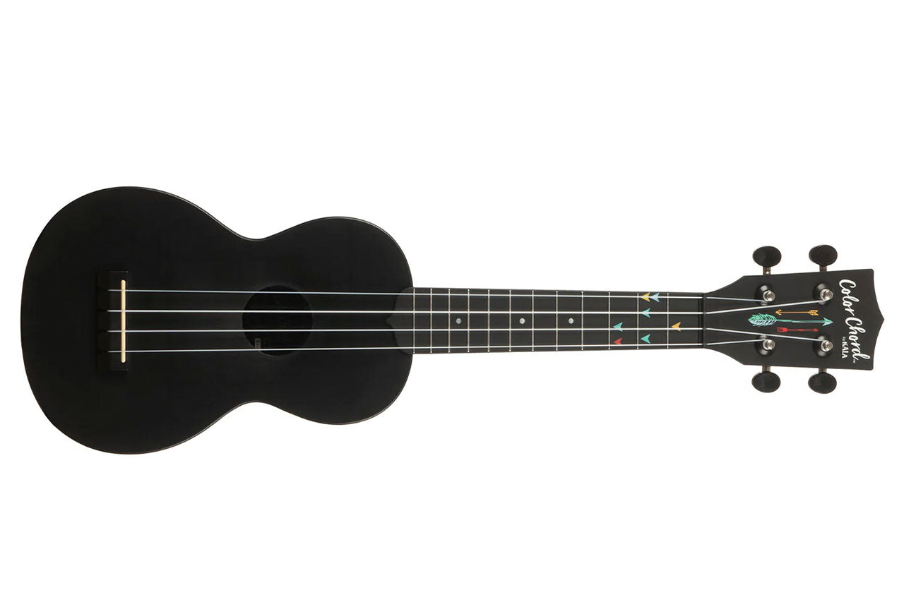 Kala Recycled Color Chord Soprano Ukulele Starter Kit