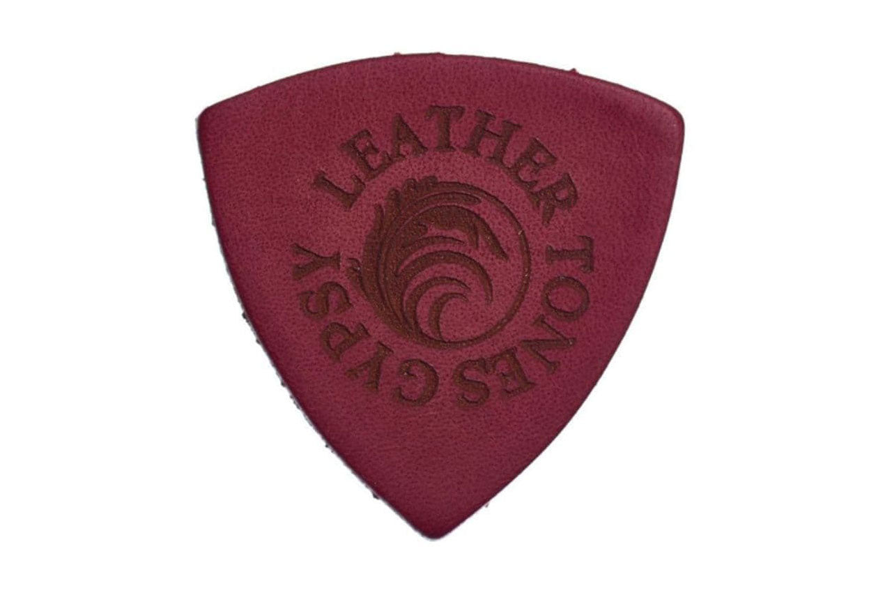 
Leather Tones Gypsy Cognac Leather Guitar Pick - 1 Pick