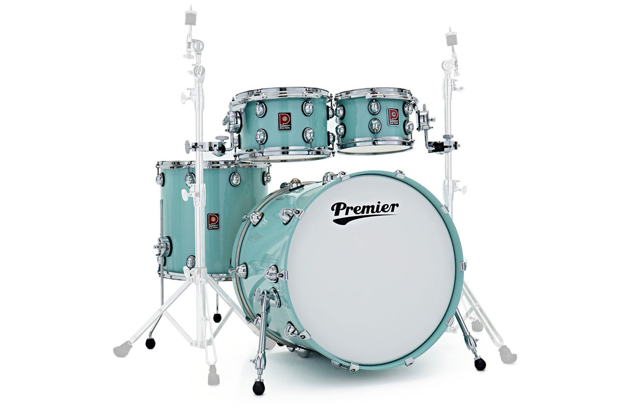 Premier Genista Maple Shell Drum Pack - Pistachio