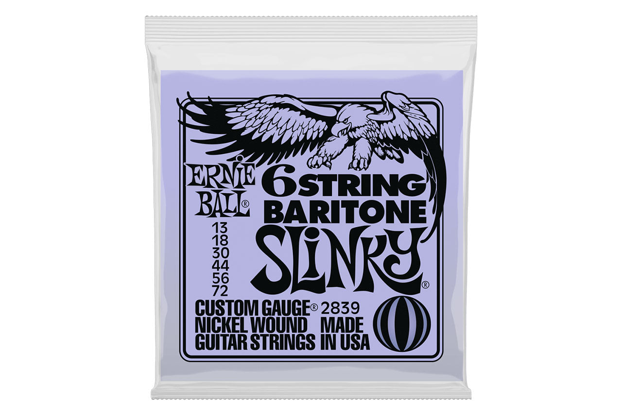 Ernie Ball Baritone Slinky Electric Guitar Strings