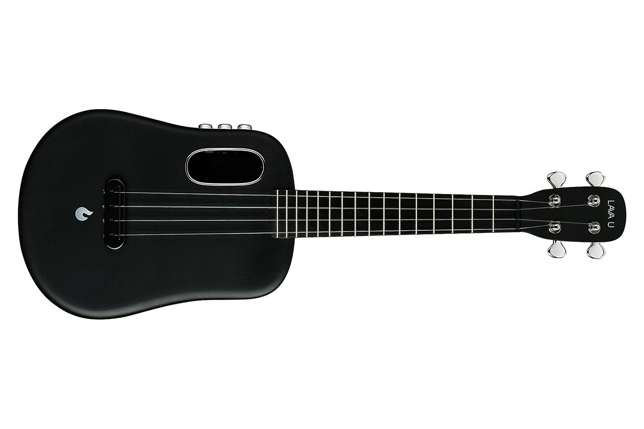 Lava U Sparkle Black Acoustic-Electric Ukulele 