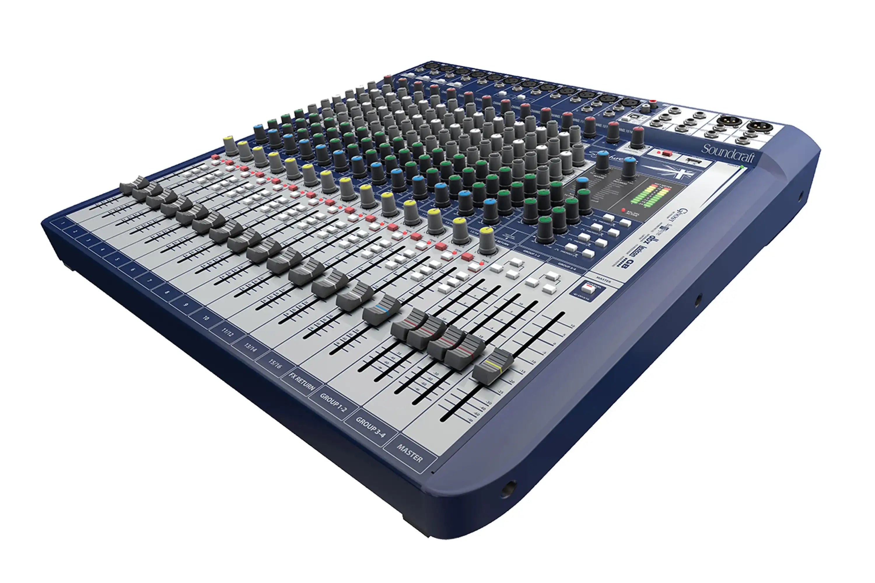 Soundcraft 16 Channel Compact Analog Mixer - Terry Carter Music Store