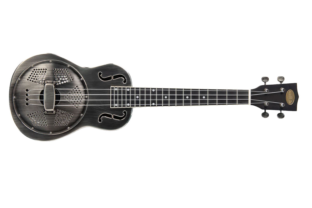 Kala Resonator Brushed Nickel Tenor Ukulele
