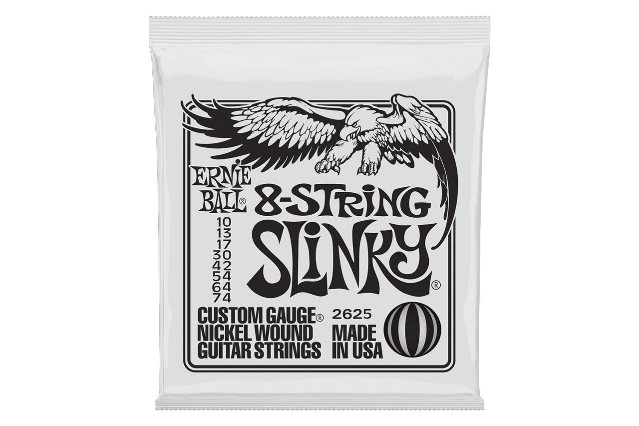 Ernie Ball 8-String Slinky Electric Guitar Strings